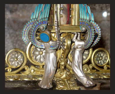 Angels on reliquary of Mary Magdalene